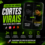 Eu vou fazer cortes virais dos seus videos