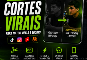 Eu vou fazer cortes virais dos seus videos