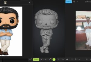 Eu vou Criar um Funko Personalizado seu em Stl.