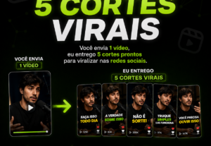 Eu vou criar cortes para seu vídeo engajar