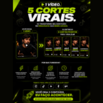 Eu vou criar cortes para seu vídeo engajar