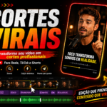 Eu vou Transformar seu vídeo em cortes virais profissionais