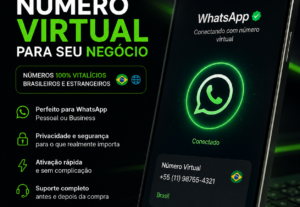 Eu vou Criar um número do WhatsApp para seu negócio