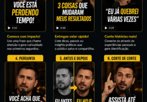 Eu vou criar cortes do seu video que te geraram alcance.