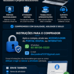 Eu vou fazer seu portal de atividades, faculdade, escola etc...