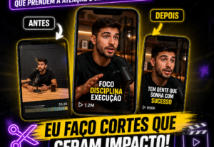 Eu vou Criar seus videos curtos estilo Tiktok