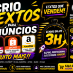 Eu vou Criar Anúncios para o seu produto vender mais rápido.
