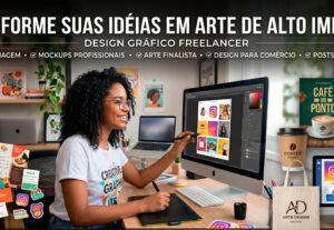 Eu vou fazer arte digitais par sua empresa