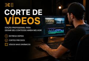 Eu vou Transformar seus vídeos em cortes prontos para postar