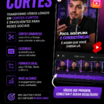 Eu vou criar cortes do seu vídeo para engajamento e alcance