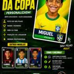 Eu vou transformar seu filho em figurinha da Copa 2026