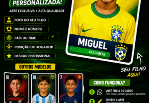 Eu vou transformar seu filho em figurinha da Copa 2026