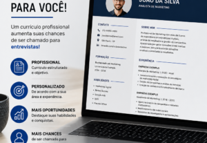 Eu vou fazer seu currículo profissional.
