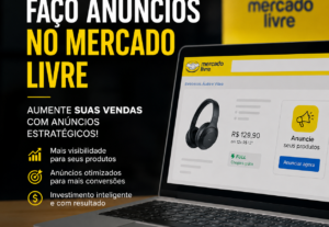 Eu vou fazer 10 anúncios completos no Mercado Livre.