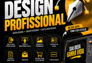 Eu vou fazer qualquer design que você quiser
