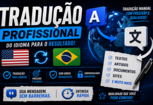 Eu vou Traduzir textos inglês e português