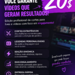 Eu vou Fazer cortes de seus vídeos que te geraram engajament...