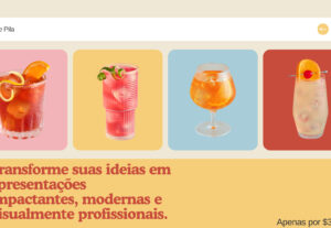 Eu vou fazer sua apresentação de slides profissional