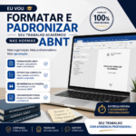 Eu vou formatar seu trabalho acadêmico