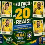 Eu vou criar figurinhas Personalizadas Copa 2026