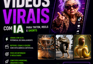 Eu vou Criar vídeos virais com IA em até 2 horas