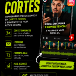 Eu vou criar cortes do seu vídeo para engajamento e alcance