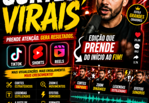 Eu vou fazer Cortes cinematográficos para Shorts, Reels e Ti...