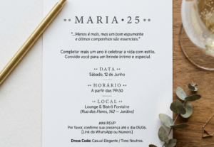Eu vou Fazer o Convite da Sua Festa