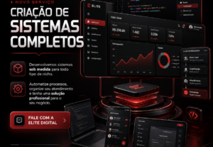 Eu vou Criar sistema personalizado para sua empresa ou negóc...