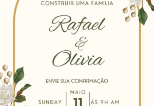 Eu vou fazer o convite do seu evento em 24h