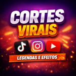 Eu vou criar cortes virais com legendas e efeitos do seu víd...
