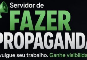 Eu vou fazer propagandas para seu serviço