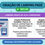 Eu vou fazer Landing Page Simples para vendas