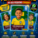 Eu vou Criar Figurinhas personalizadas da copa do mundo 2026