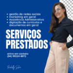 Eu vou Criar posts para suas redes sociais