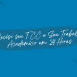 Eu vou revisar seu tcc ou artigo acadêmico em 24 horas