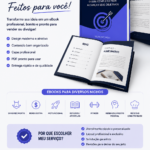 Eu vou fazer ebooks profissionais para você.