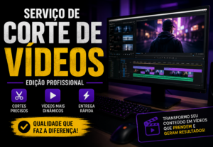 Eu vou fazer Cortes de vídeos para gerar engajamento