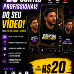 Eu vou Fazer cortes profissionais para suas redes sociais