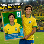 Eu vou Criar 2 figurinhas da copa com a sua cara