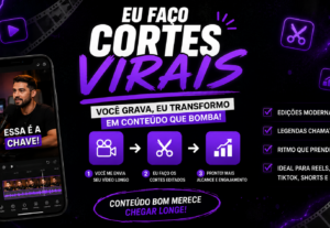 Eu vou Fazer cortes virais do seu vídeo