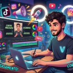 Eu vou editar seus vídeos curtos para Reels, TikTok e Shorts