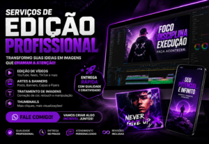Eu vou pegar os seus vídeos e criar cortes