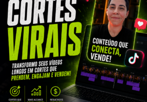 Eu vou criar cortes do seu vídeo para gerar mais engajamento