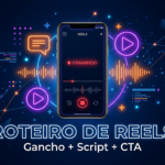 Eu vou criar seu roteiro de Reels com gancho e CTA