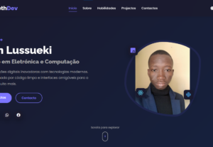 Eu vou criar um site profissional, responsivo e moderno
