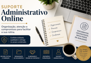 Eu vou Auxiliar em rotinas administrativas e revisão de text...
