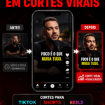 Eu vou criar cortes Virais do seu vídeo