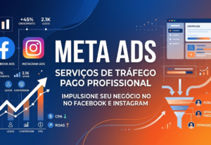 Eu vou gerir o tráfego pago do seu negócio no Meta/Google Ad...