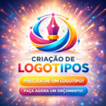 Eu vou criar seu logotipo em até 1 dia útil